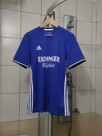 bluzka koszulka t-shirt adidas L performance sportowa piłkarska Jersey