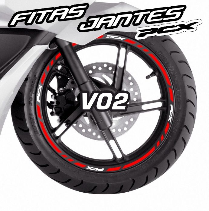 Kits Fitas p/ jantes Honda PCX