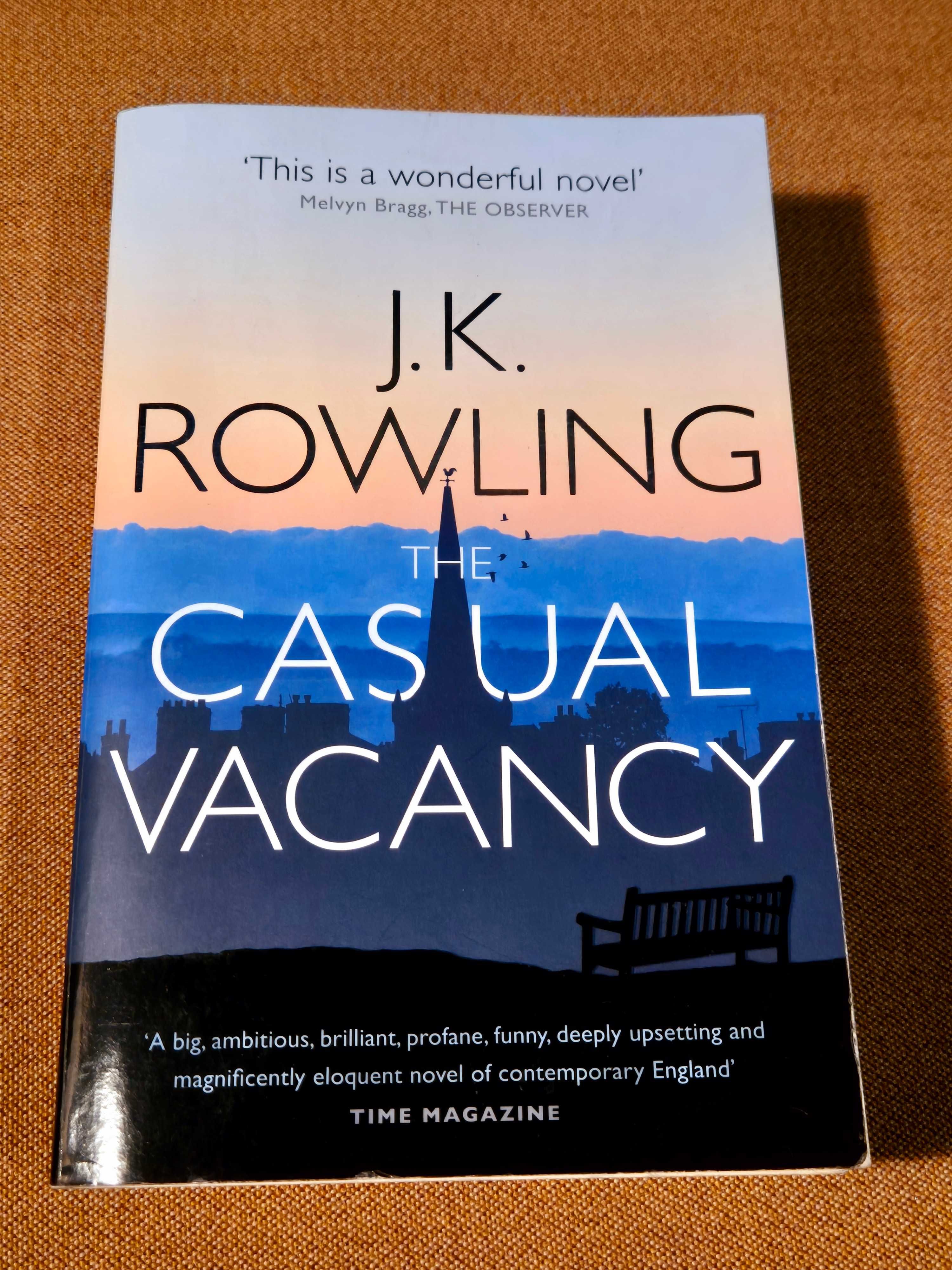 Casual vacancy J.K. Rowling książka po angielsku