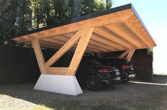 Wiata samochodowa, Carport, Zabudowa do ogrodu i przed dom od NEXWOOD