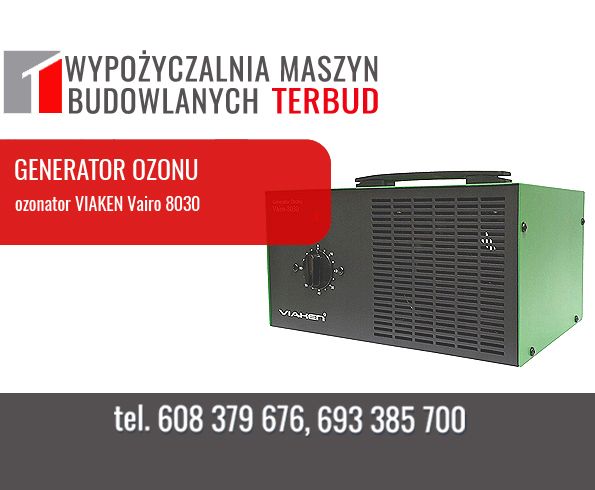 Odkurzacz piorący, przemysłowy. Myjka ciśnieniowa. Ozonator. Piaskarka