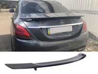 Спойлер Чорний глянець (GTS) на Mercedes-Benz C-Class W205 2014-2018
