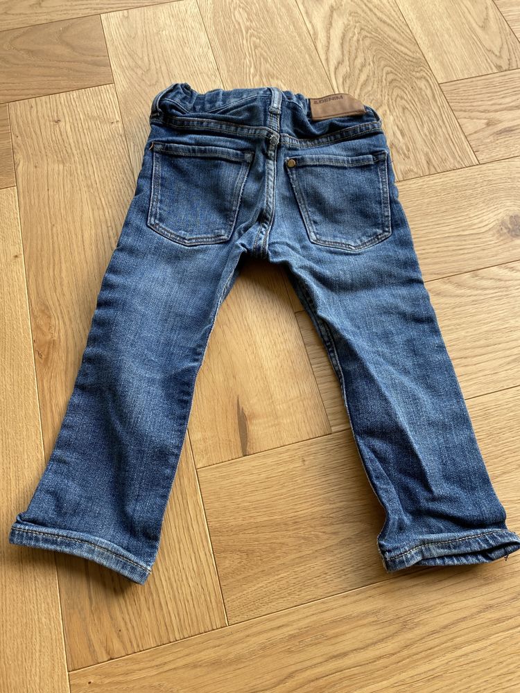 Spodnie jeans rozm 92 wiek 18-24 msc