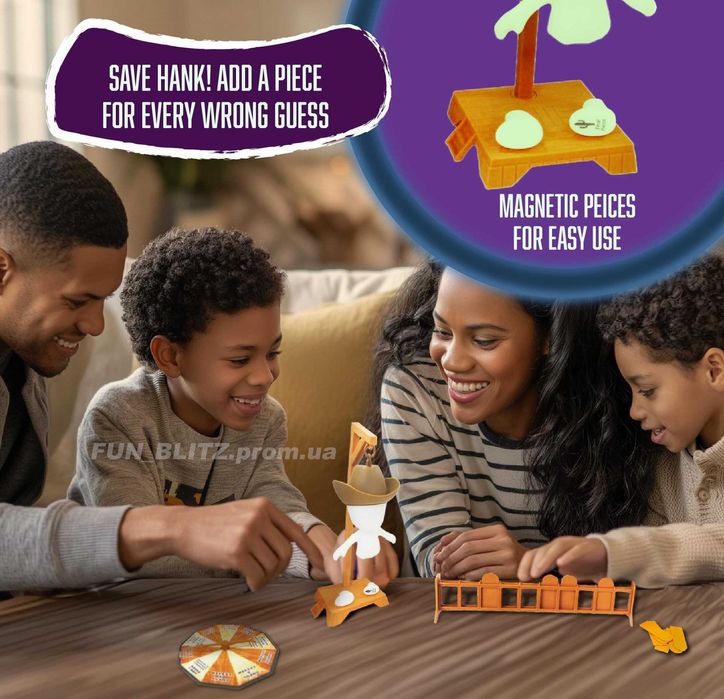 Настільна гра «Гільйотина» / Гра "Шибениця" / «Палач Майк» / Hangman