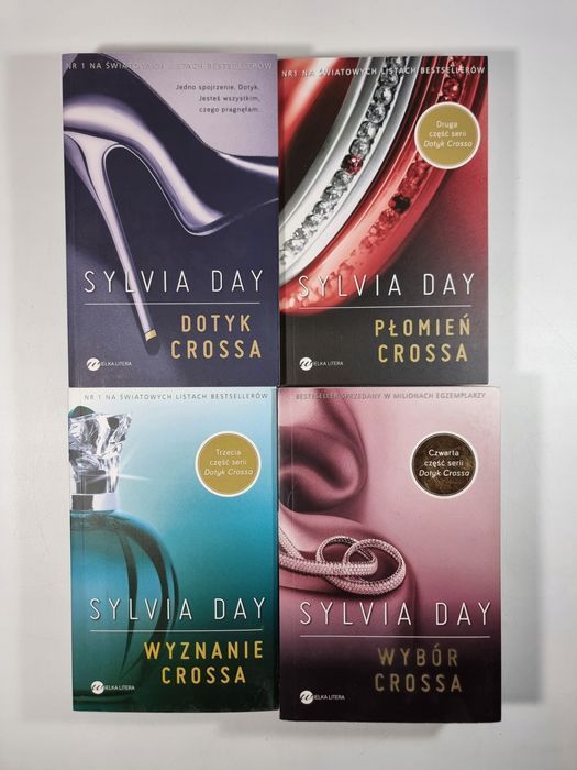 Dotyk Crossa 1-4 / Rozpalona / Sylvia Day