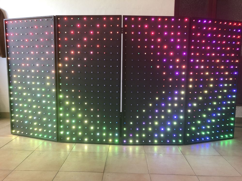 Painel leds multimédia