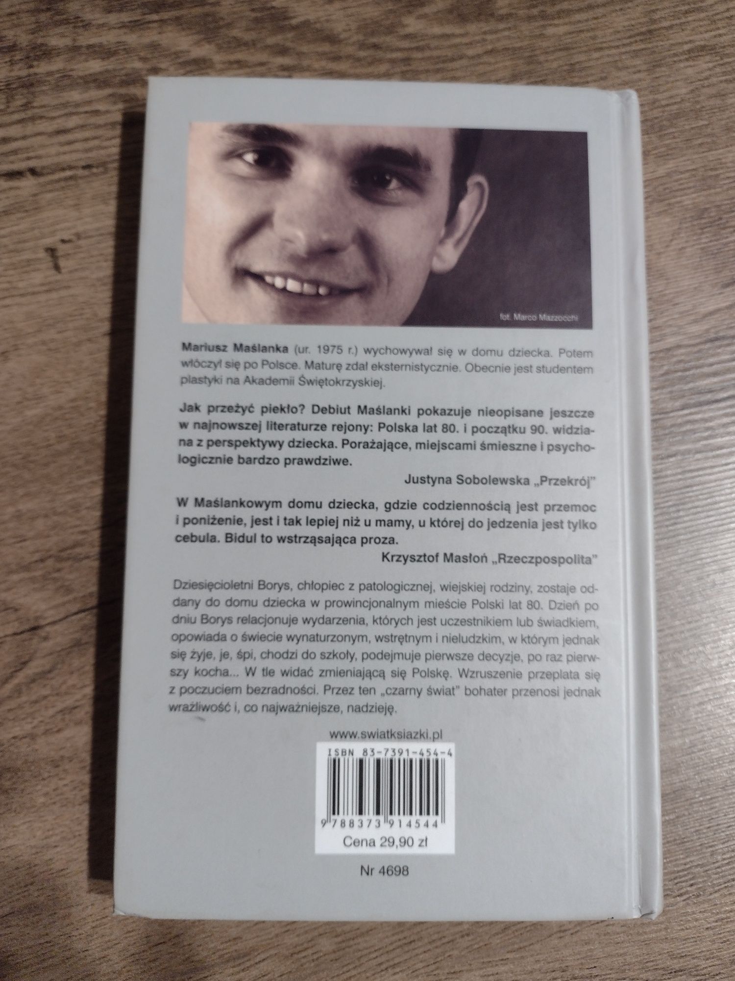 Książka opowieść prawdziwa Bidul Mariusz Maślanka jak NOWA