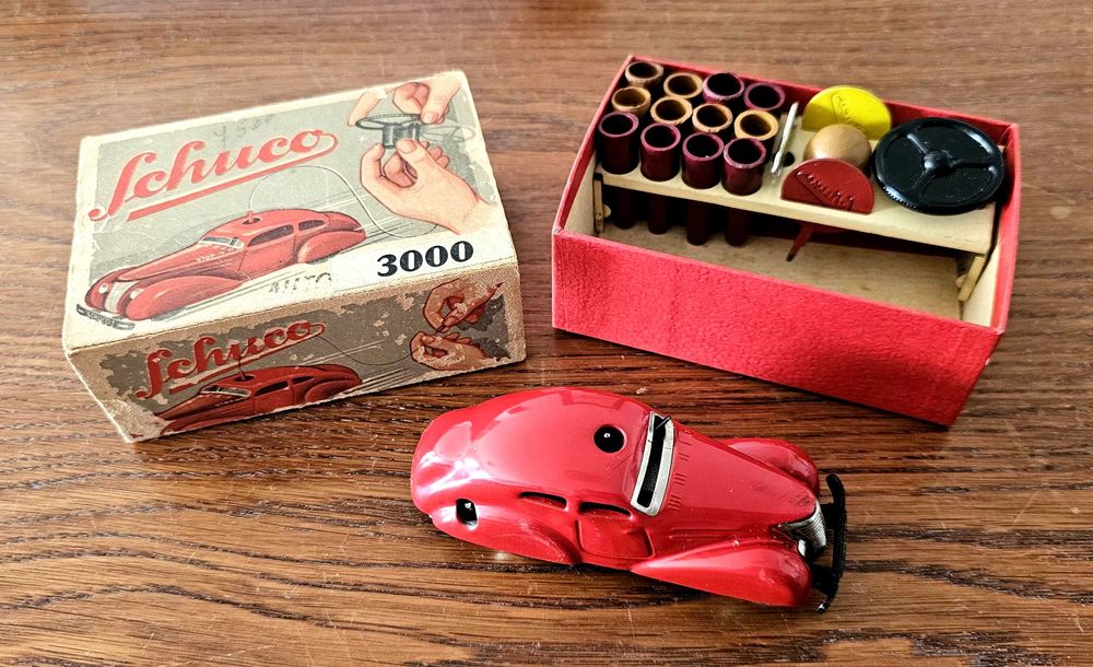 Schuco 3000 com acessórios