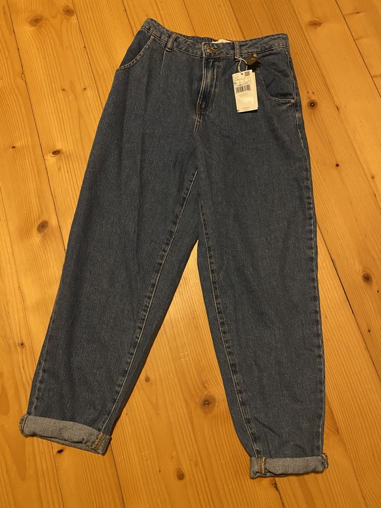 Nowe jeansy „moom jeans” rozmiar 36