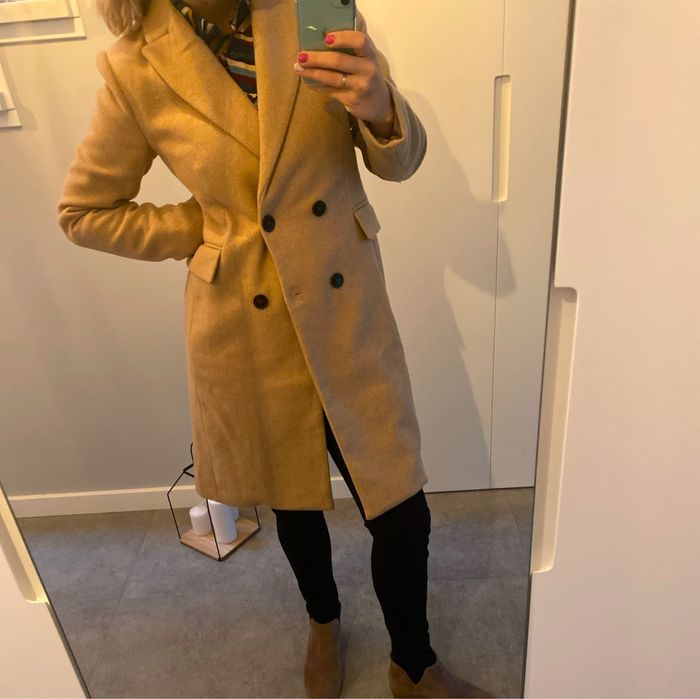 Płaszcz  Mohito 36 beżowy jasny