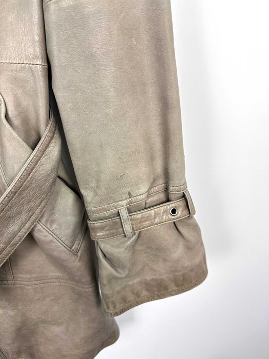 Płaszcz skórzany UGG Australia damski trencz r. M