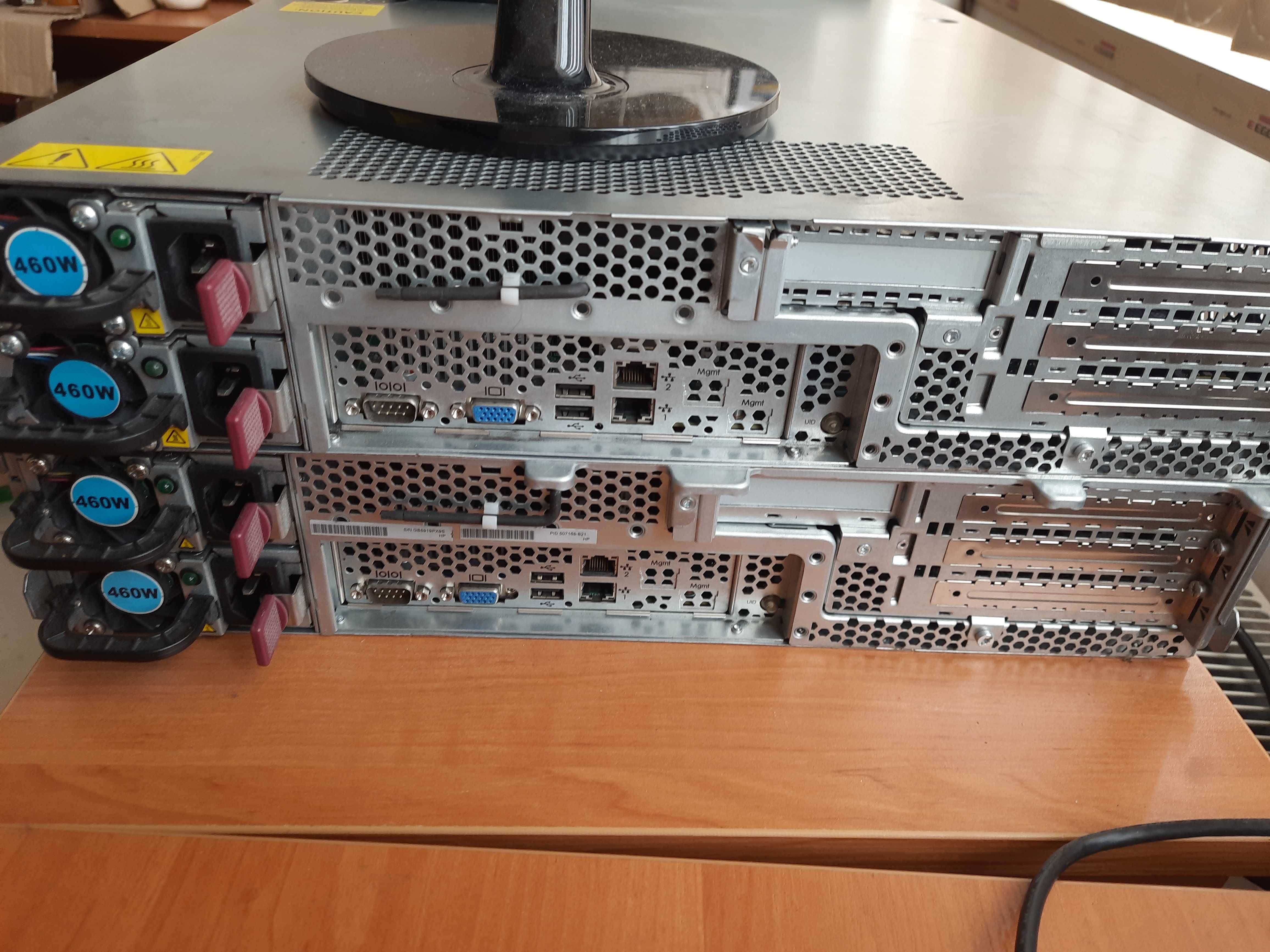 Сервер HP ProLiant DL180 G6 , ОЗУ-12Гб,  Е5504 (2шт) , под SATA, p410