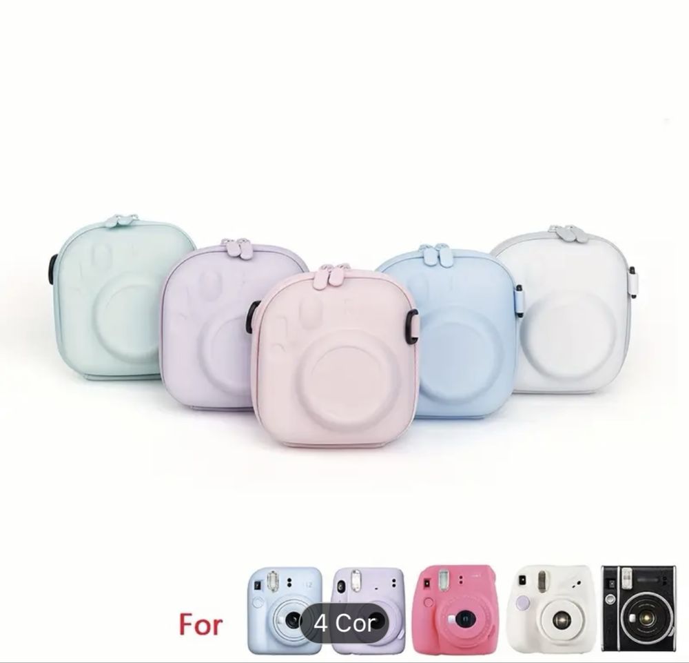 NOVO - bolsa Instax Fujifilm Polaroid de todos modelos e cores