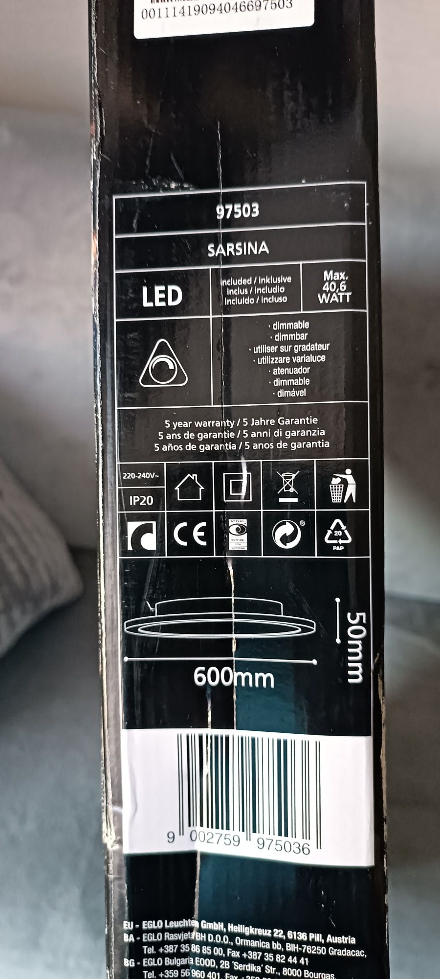 Lampy LED firmy EGLO