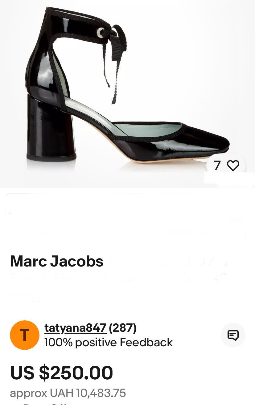 Marc Jacobs лакова шкіряні 2000