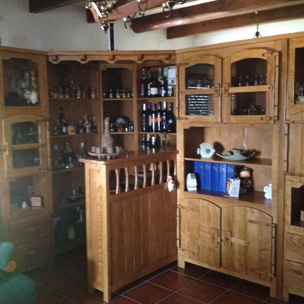 Movel de sala com bar de canto