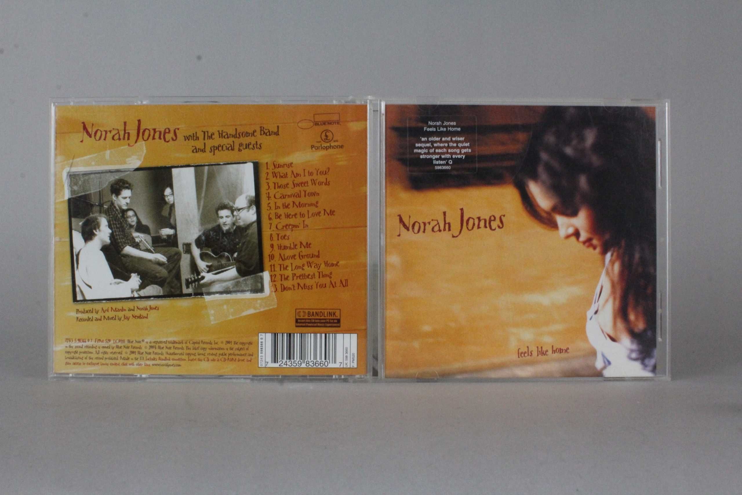 łyta CD Norah Jones " Feels Like Home " 2004 Blue Note
