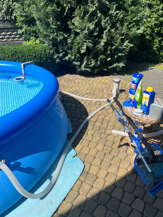 Наливний басейн + насос, хімія, тент, повний комплект | Вінниця
