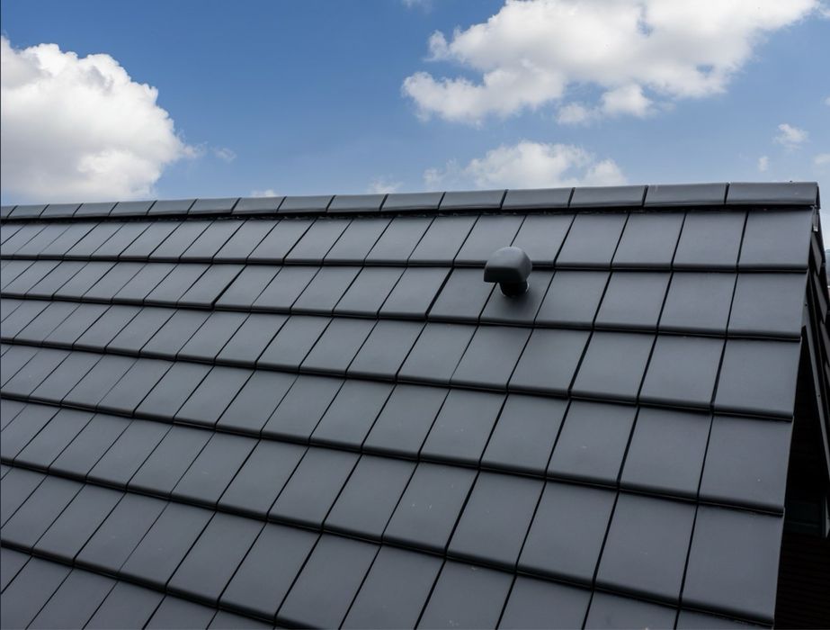 Керамическая черепица Roben Робен Bergamo Monza Piemont Монтаж Кровли