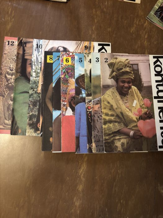 Czasopismo Kontynenty PRL – 50 numerów, kompletne roczniki 1977–1980