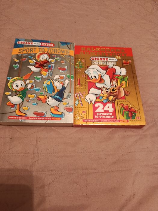 Komiksy gigant z Kaczorem Donaldem zestaw