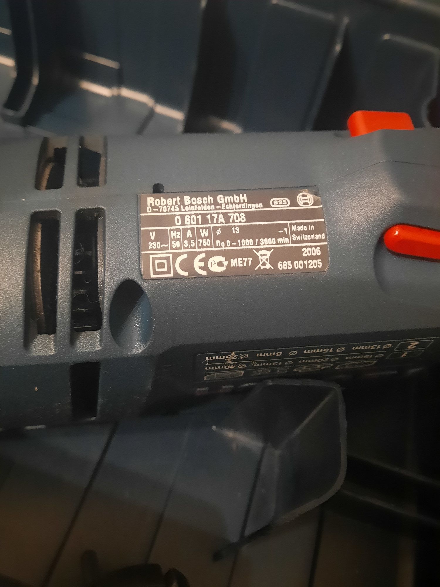 Bosch GSB 18-2 RE дрель перфоратор