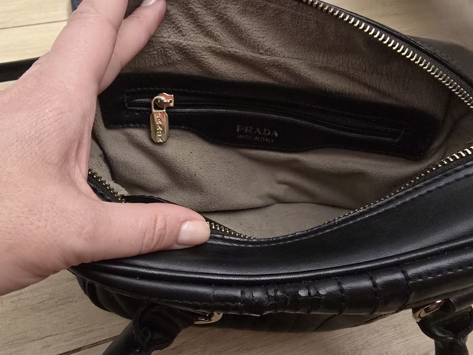 Czarna damska torebka