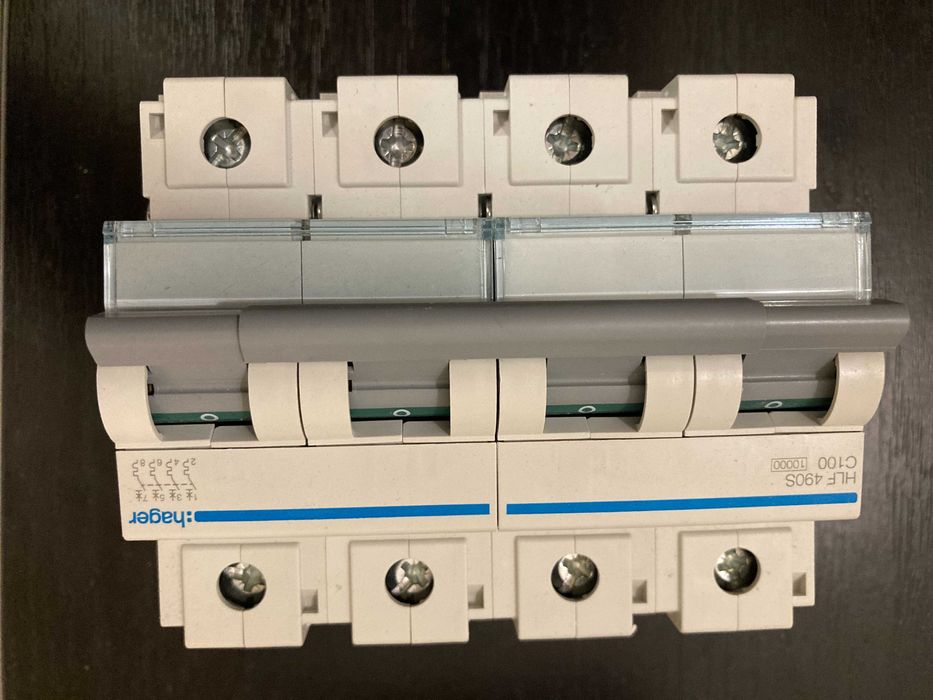 автомат hager HLF490S 4P