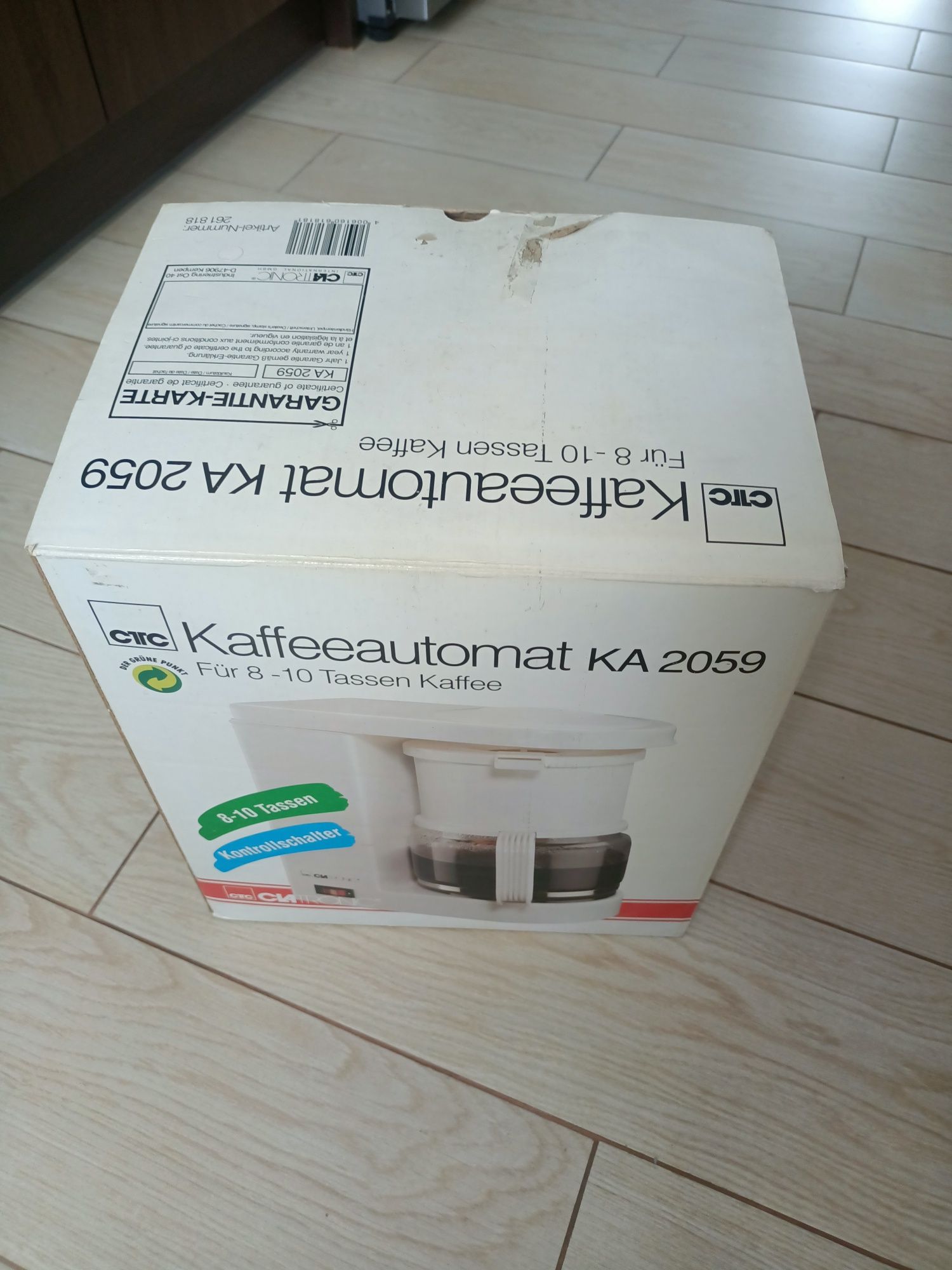 Ekspres do kawy Clatronic KA 2059