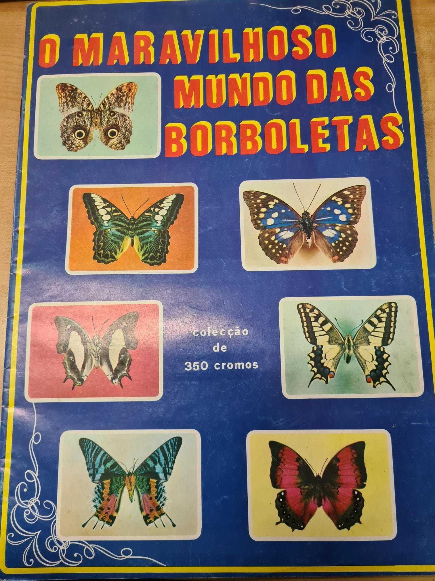 Caderneta FRANCISCO MÁS - O Maravilhoso Mundo das Borboletas s/ cromos