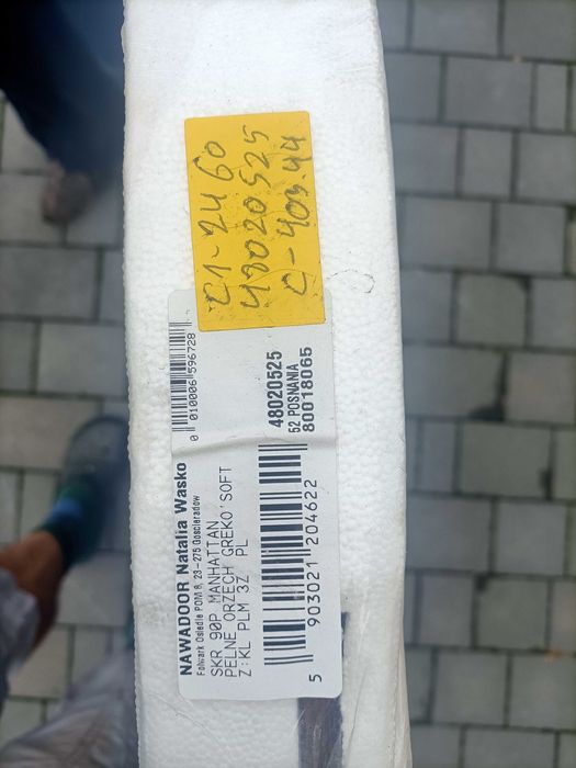 NOWE Drzwi wewnętrzne 90 prawe kolor Orzech