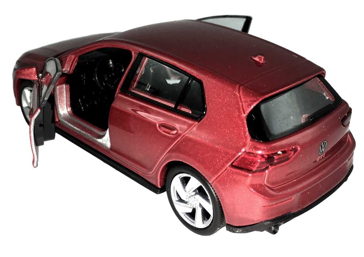 Volkswagen VW GOLF 8 GTI model WELLY 1:38 czerwony