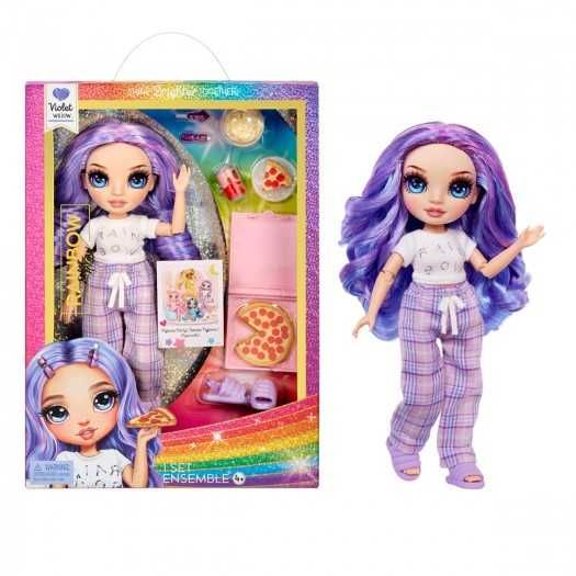 Кукла Rainbow High Violet серии Junior High PJ Party Виолетта 503705