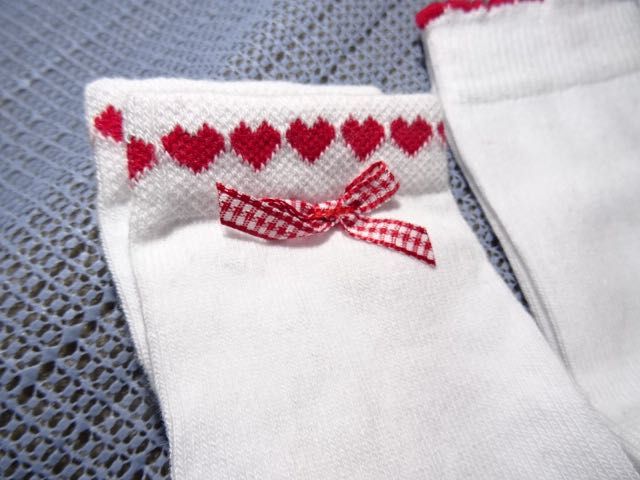 3X białe skarpetki 23-26