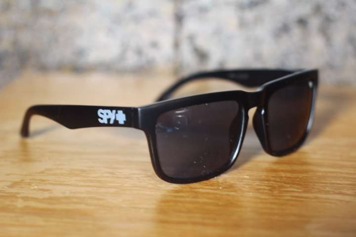 Oculos de sol SPY Ken Block - Preto/Logo Cinza (NOVO)