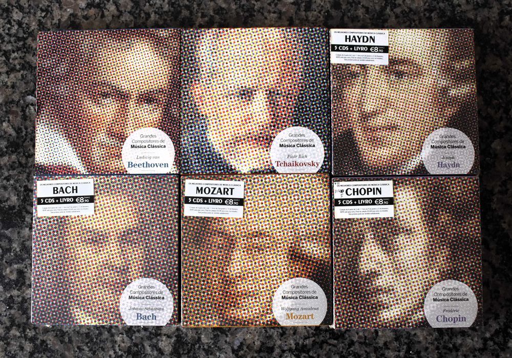 "Grandes Compositores de Música Clássica" (30 CD' s) (novo/selado)
