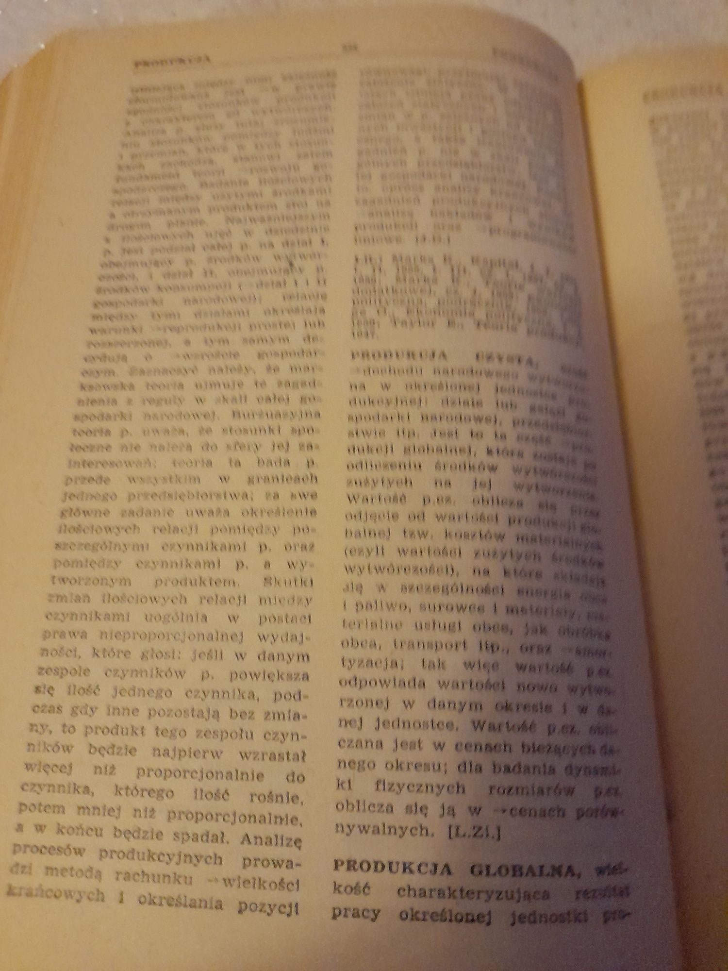 Mała encyklopedia ekonomiczna 1962 r