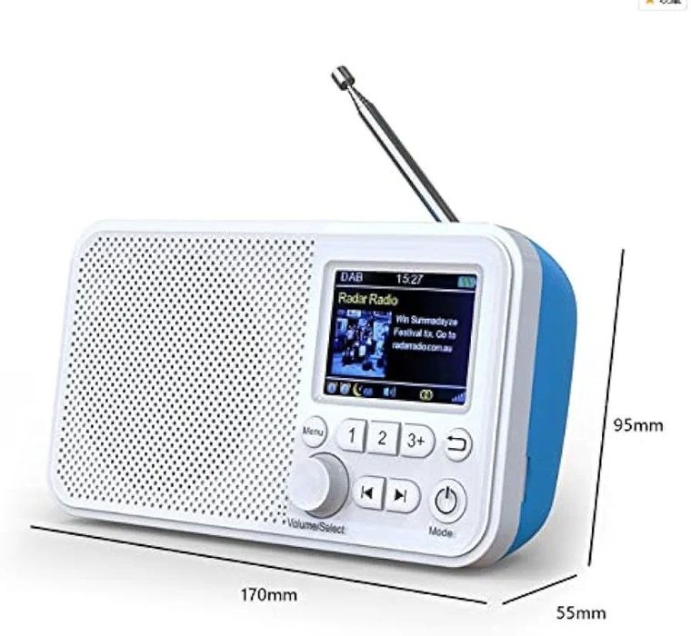 Цифрове радіо з Bluetooth  DAB/DAB+/FM
