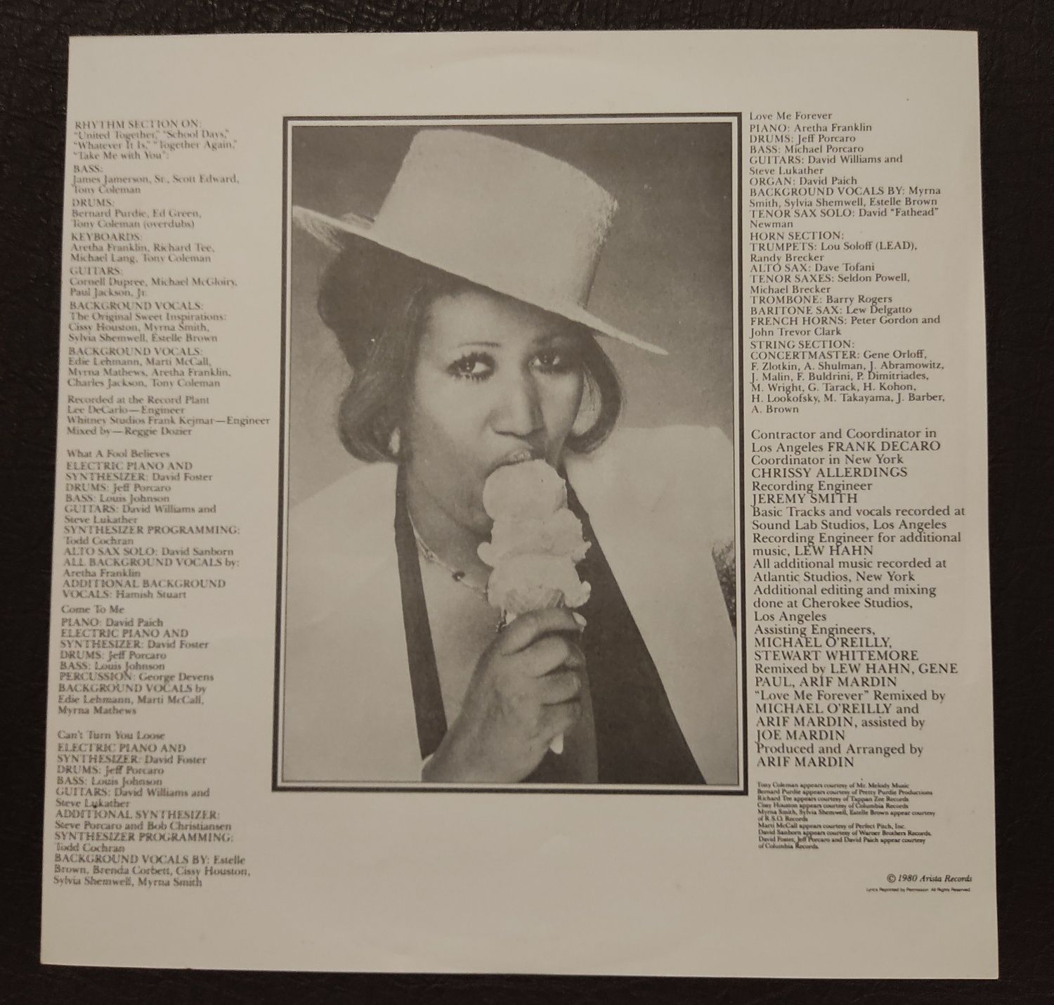 Disco de Vinil LP Aretha - original de 1980