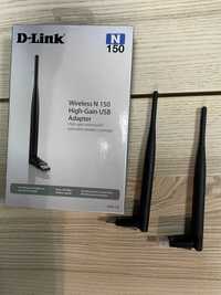 2 sztuki | Adapter WiFi USB D-Link | karta sieciowa WiFi N150 DWA-127
