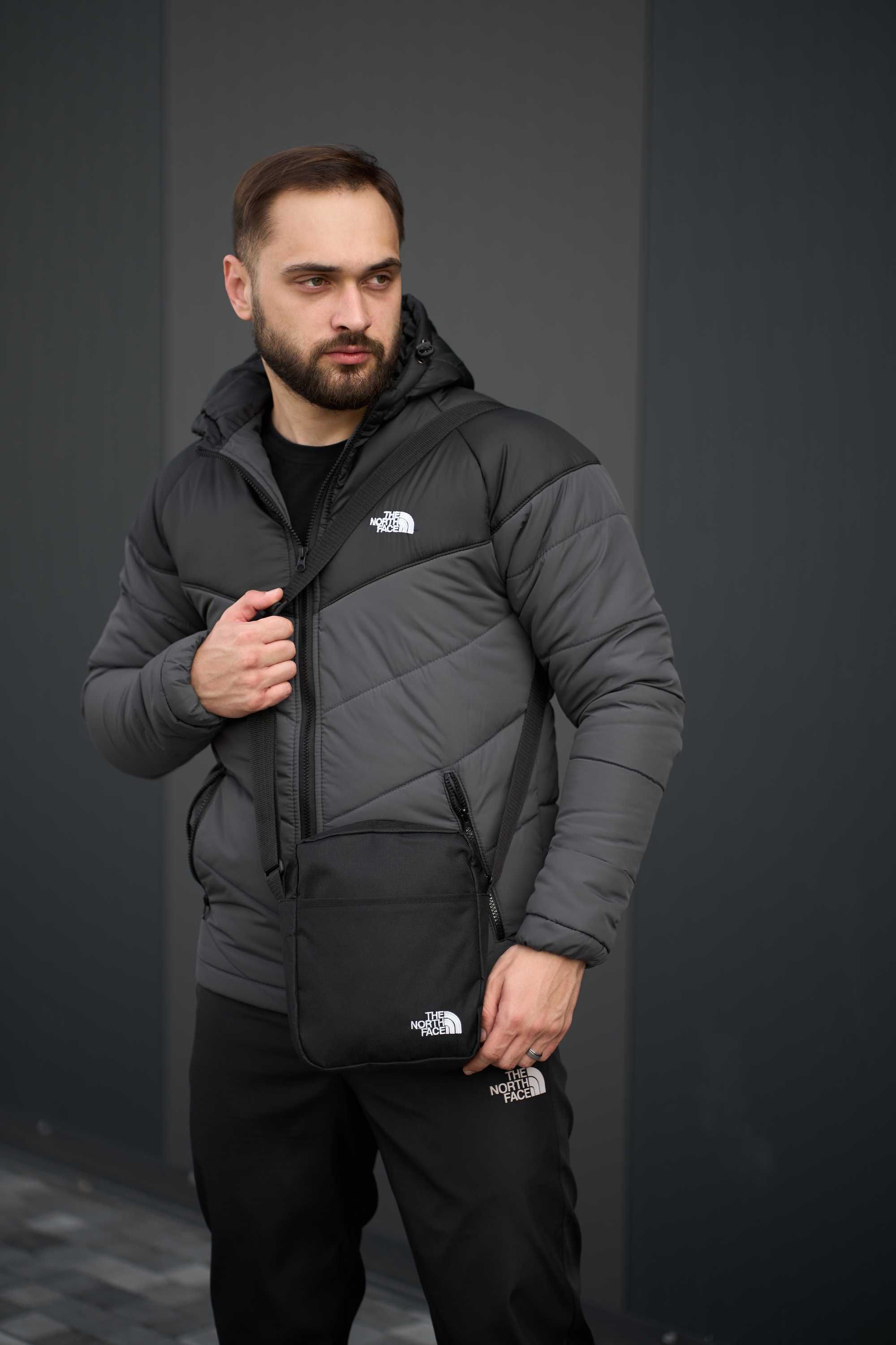 Костюм мужской Куртка (ветровка) Штаны The North Face осенний весенний