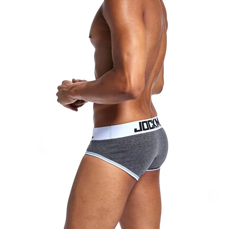 Męskie Seksowne Slipy z Kieszonką Push Up JOCKMAIL Bawełna - XL