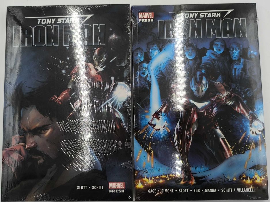Komiksy Marvel Fresh Tony Star iron Man tomy 1-2
