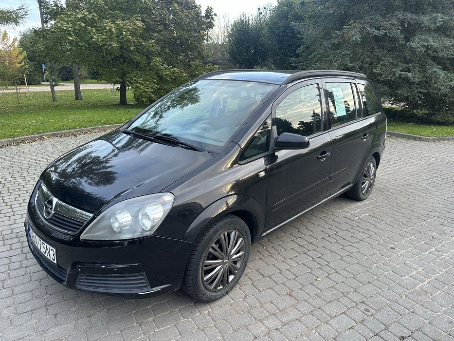 Opel Zafira 1.6 Benzynka 7 Osobowy bez Rdzy