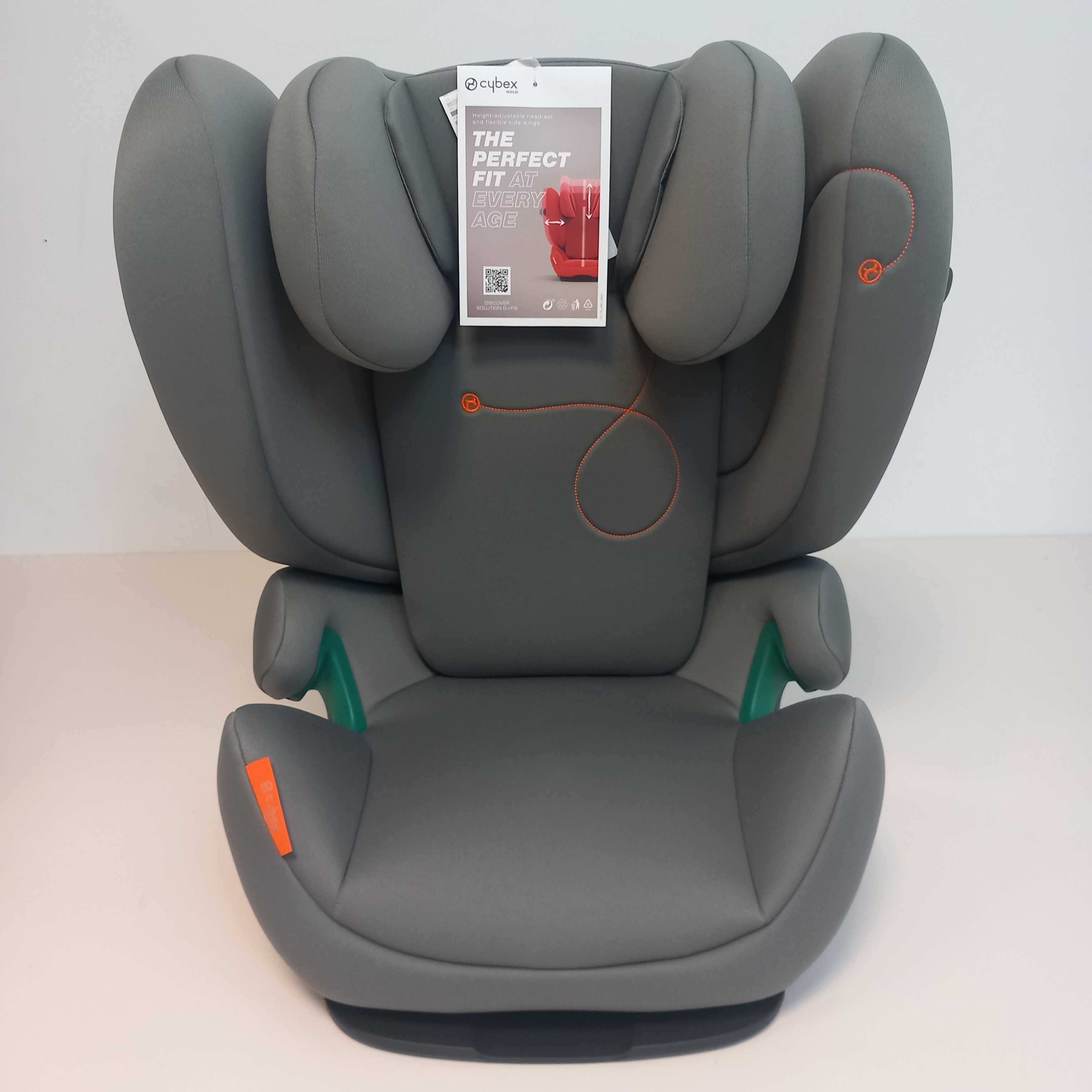 CYBEX SOLUTION G i-Fix fotelik 100-150 cm Lava Grey B213