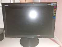 Monitor de computador e Impressora