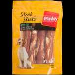 Przekąski dla psa Pinky Steak Sticks 4 sztuki