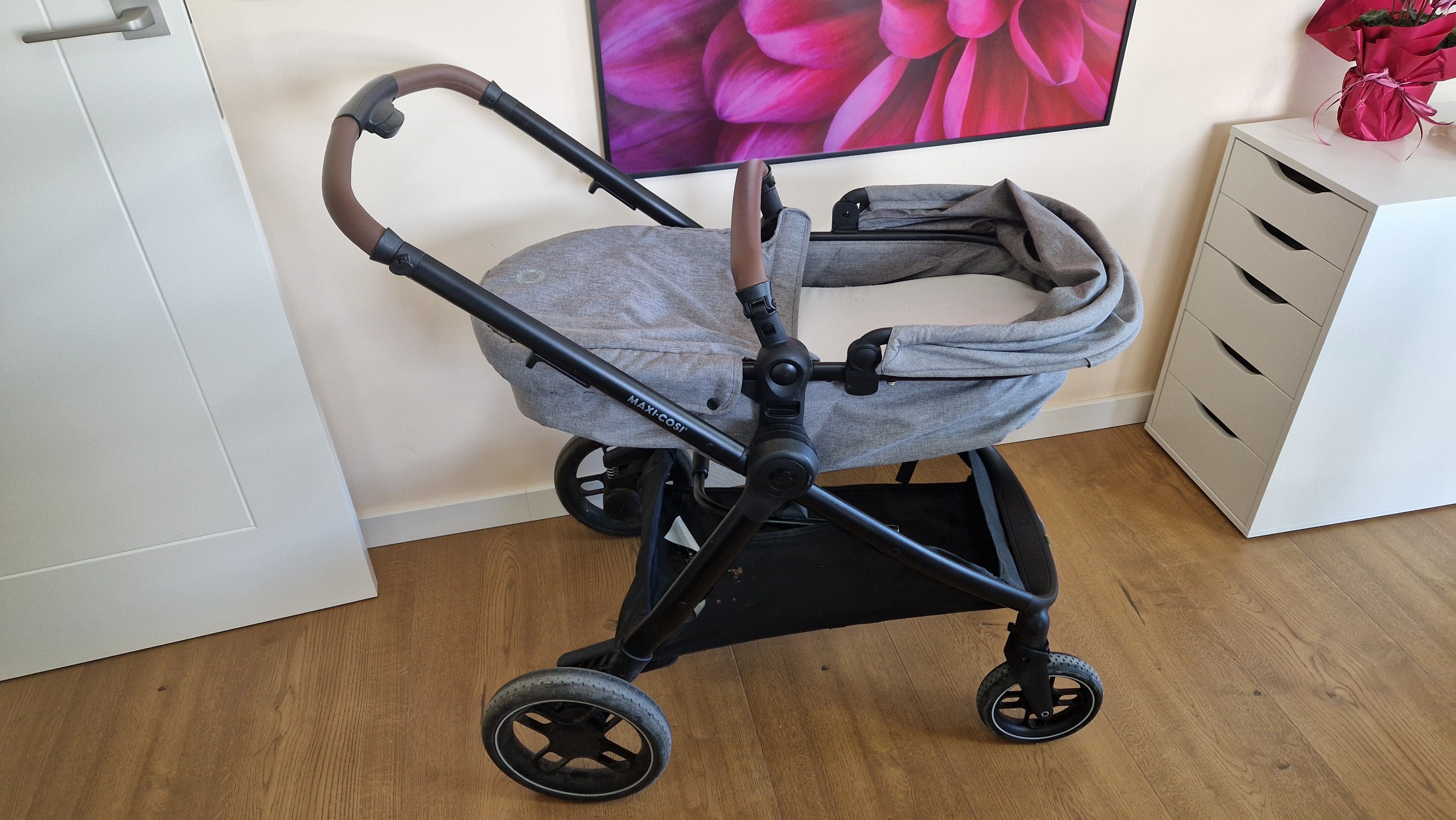 Wózek 3 w 1: Maxi-Cosi Zelia S Trio + baza Maxi-Cosi FamilyFix3