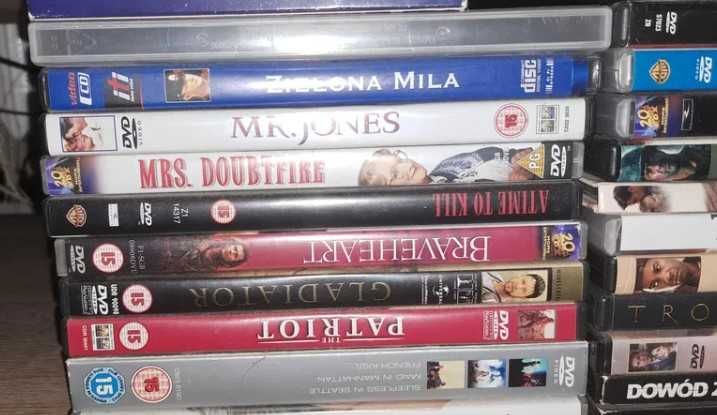 Duża kolekcja filmów DVD PONAD CIEKAWYCH 130 TYTUŁÓW