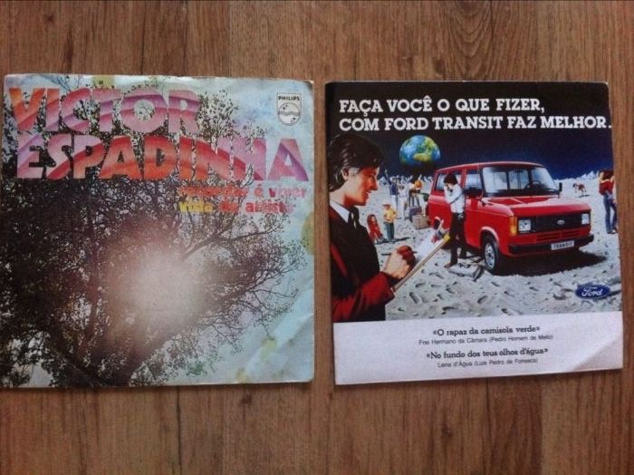 Discos de Vinil - SINGLES - Música Portuguesa - Anos 70 e 80